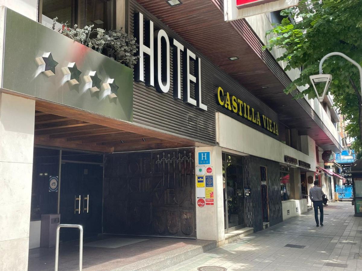 Hotel Castilla Vieja Palencia Bagian luar foto